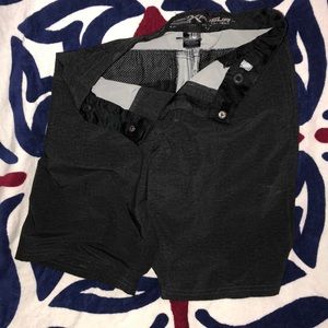 Gray Performance Adjustable shorts